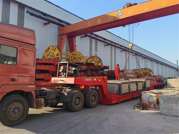 4 axles 17.5x3.4m 100tons front load lowbed trailer (6).jpg