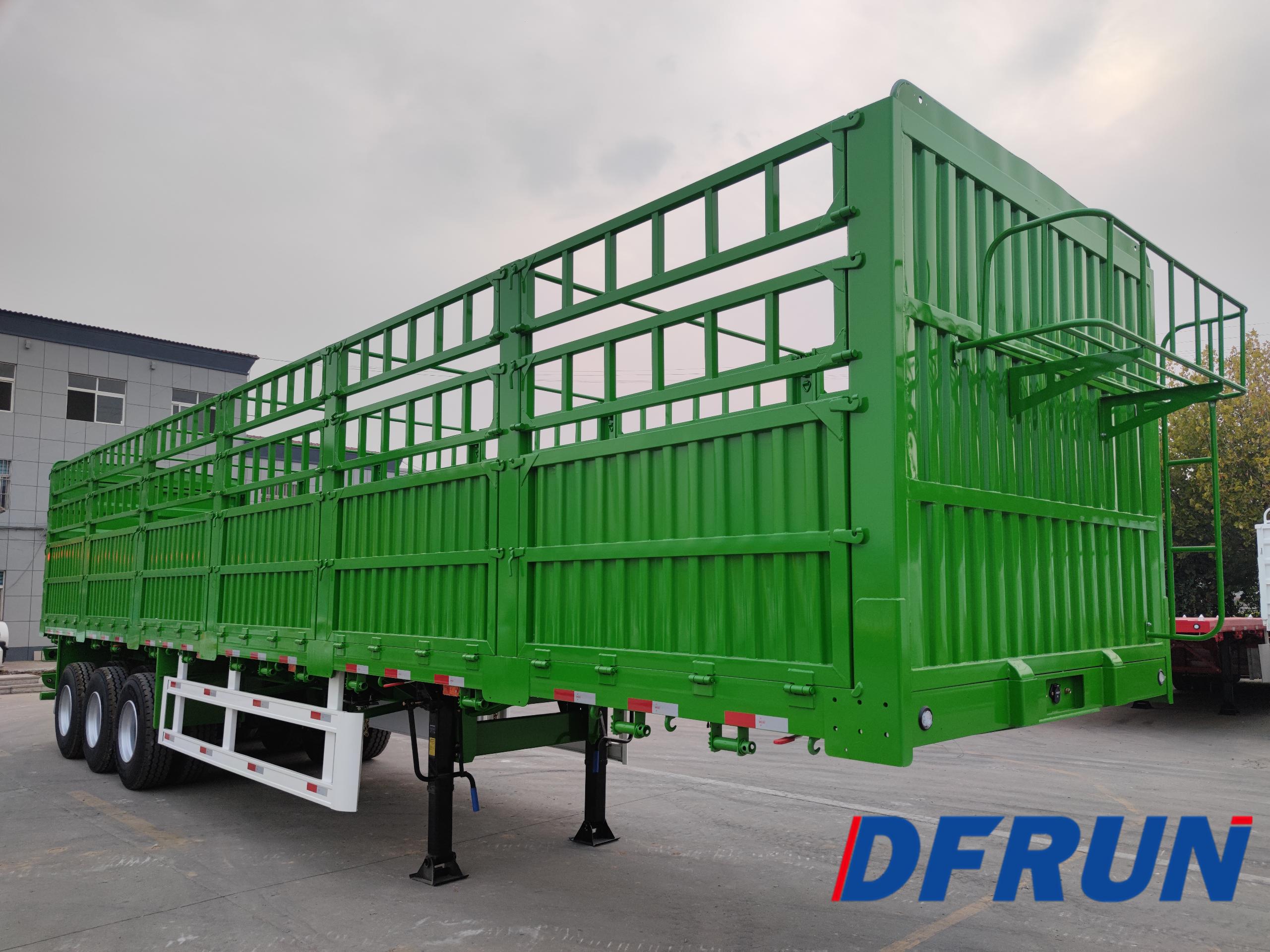 3 axles dropside trailer to Côte d'Ivoire