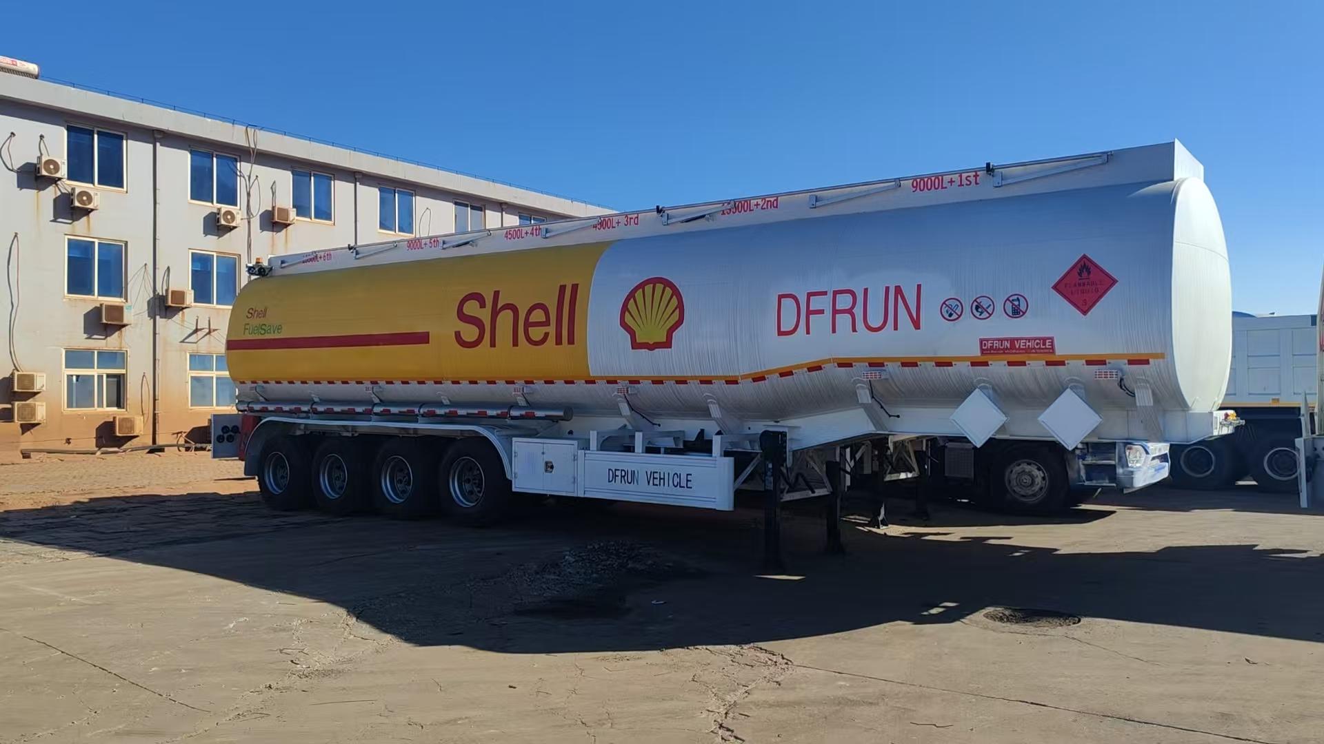 4 Essieux Citerne Carburant 6 compartiments 54 000 Litres - Commandée avec succès au Burkina Faso !